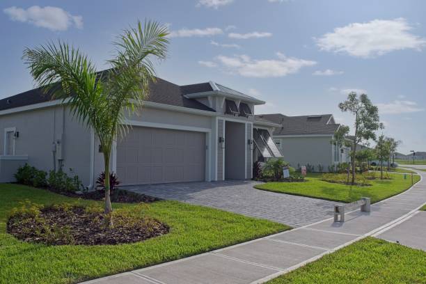 Residential Paver Driveway in Mount Vernon, IL